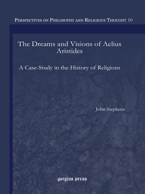 cover image of The Dreams and Visions of Aelius Aristides